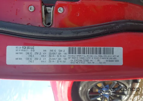 2020 Dodge Journey Se Value из США, поврежденный, VIN 3C4PDCAB0LT237969